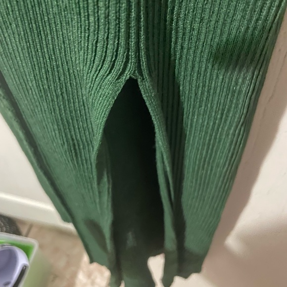 New Anthropologie Seamed Knit Maxi Fall Dress 🍂🍁 - Picture 11 of 11